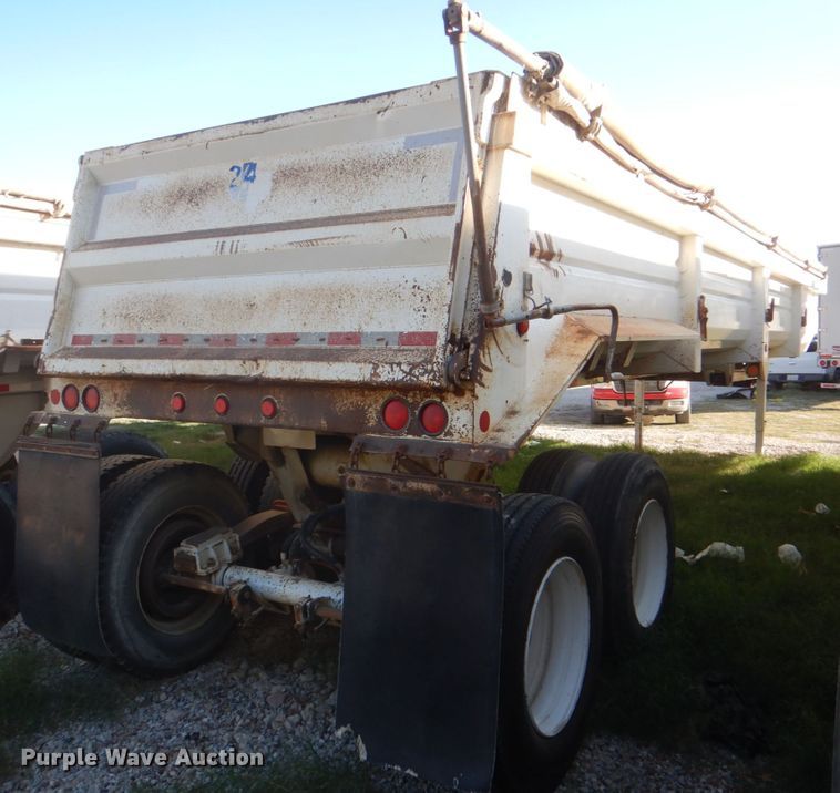 image for item DH7312 2008 Lufkin ULD-38  end dump trailer
