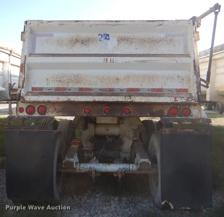 image for item DH7312 2008 Lufkin ULD-38  end dump trailer