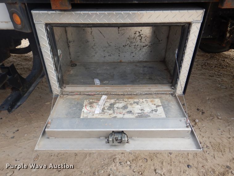 image for item DH8015 1991 International 4600  flatbed truck