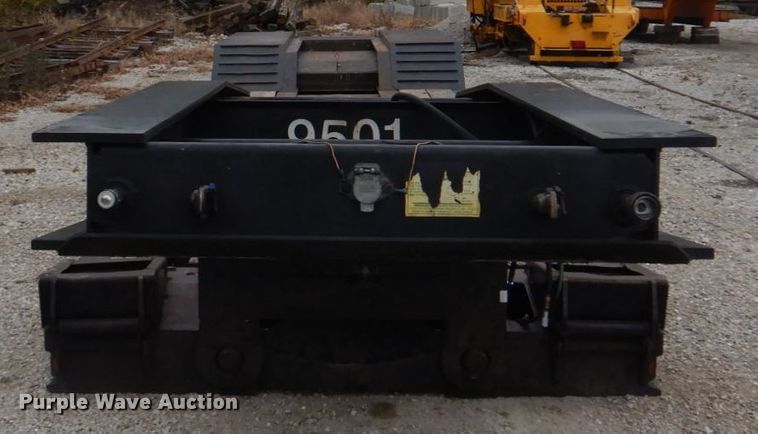 image for item DH8085 2002 Eager Beaver 55GSL  lowboy equipment trailer