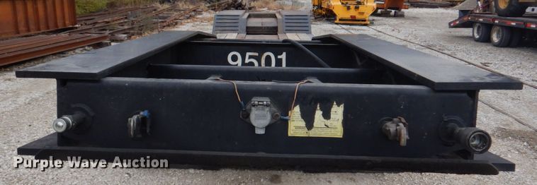 image for item DH8085 2002 Eager Beaver 55GSL  lowboy equipment trailer