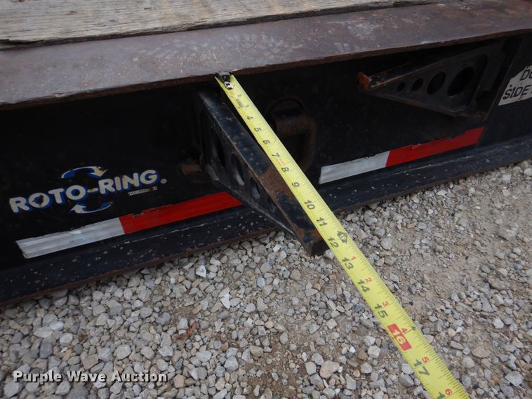 image for item DH8085 2002 Eager Beaver 55GSL  lowboy equipment trailer