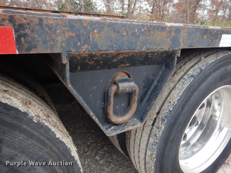 image for item DH8085 2002 Eager Beaver 55GSL  lowboy equipment trailer