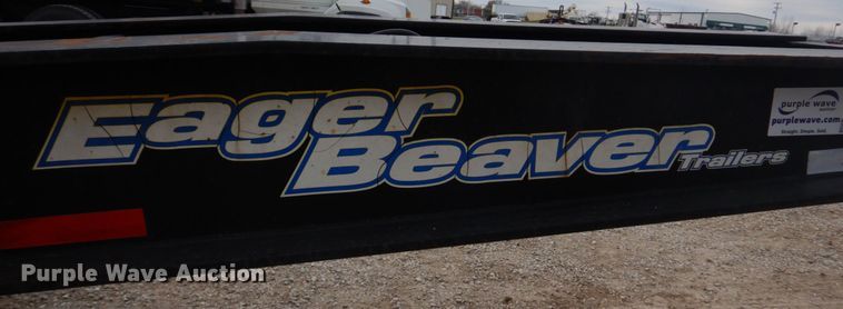 image for item DH8085 2002 Eager Beaver 55GSL  lowboy equipment trailer