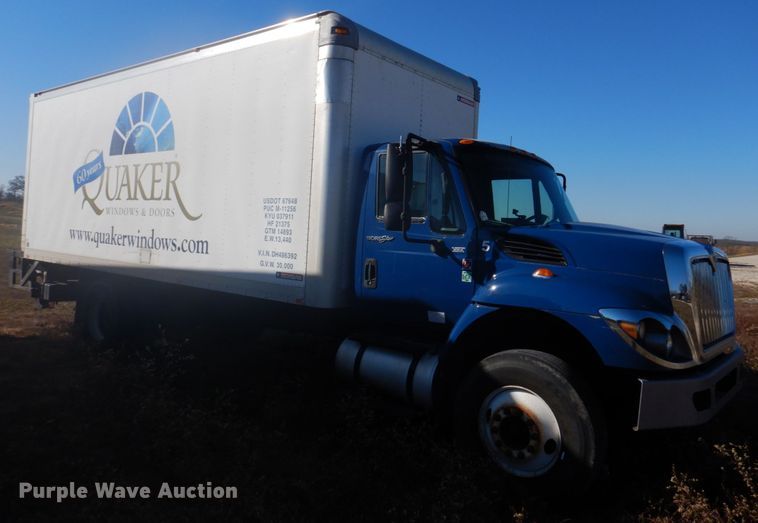 image for item DH8087 2013 International WorkStar 7300  box truck