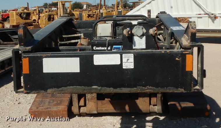 image for item DI8516 2012 Fontaine TH55-FLD  lowboy equipment trailer