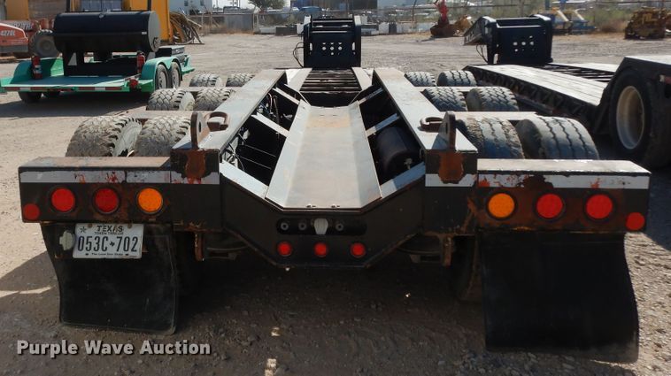 image for item DI8516 2012 Fontaine TH55-FLD  lowboy equipment trailer