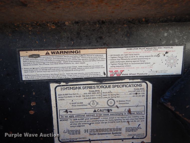 image for item DI8516 2012 Fontaine TH55-FLD  lowboy equipment trailer