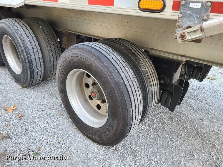 image for item DJ1605 2017 Travis  end dump trailer