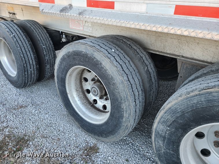 image for item DJ1605 2017 Travis  end dump trailer