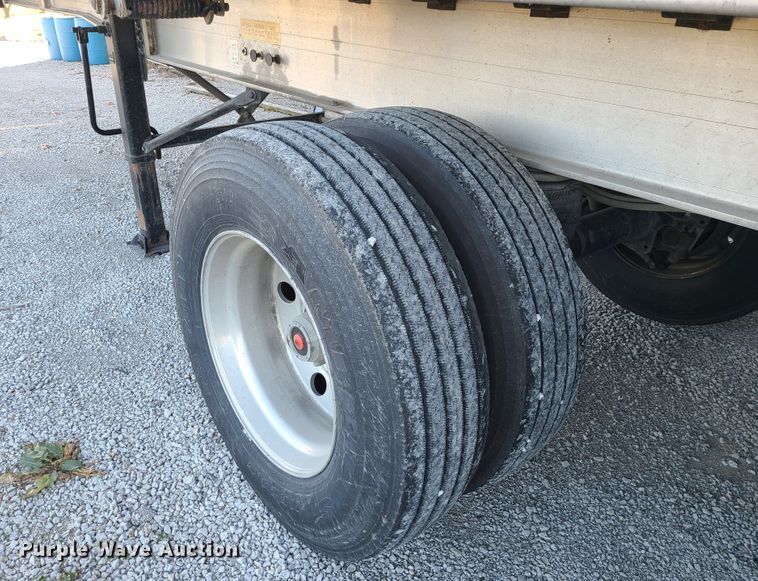 image for item DJ1605 2017 Travis  end dump trailer