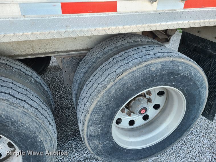 image for item DJ1605 2017 Travis  end dump trailer