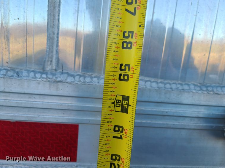 image for item DJ1605 2017 Travis  end dump trailer