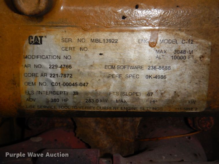 image for item DK8689 2004 Sterling AT9500  semi truck