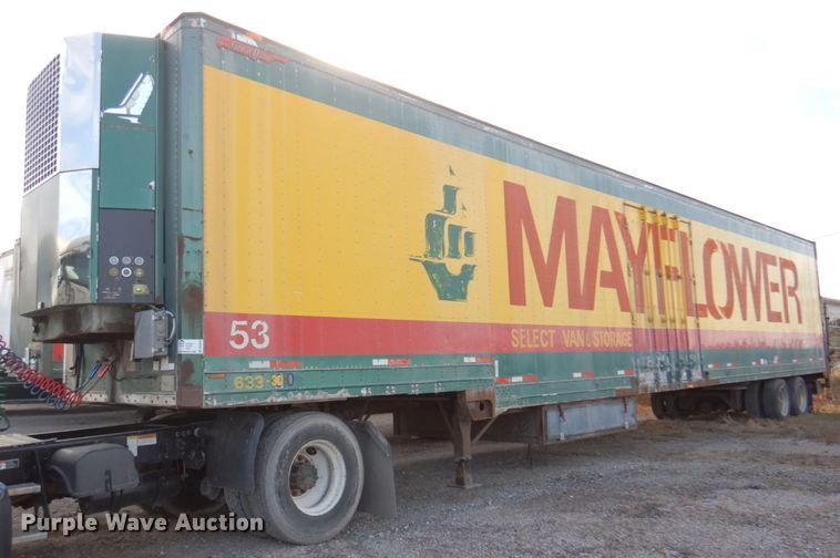 image for item DK8692 1991 Great Dane 7731TDSAR  refrigerated van trailer