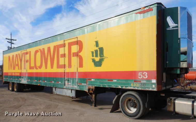 image for item DK8692 1991 Great Dane 7731TDSAR  refrigerated van trailer