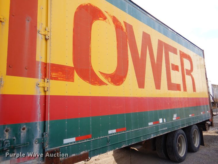 image for item DK8692 1991 Great Dane 7731TDSAR  refrigerated van trailer