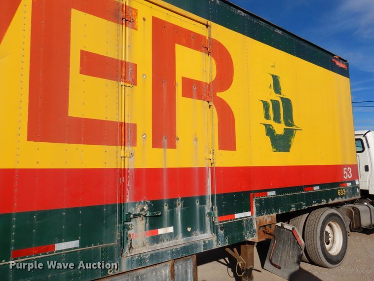 image for item DK8692 1991 Great Dane 7731TDSAR  refrigerated van trailer