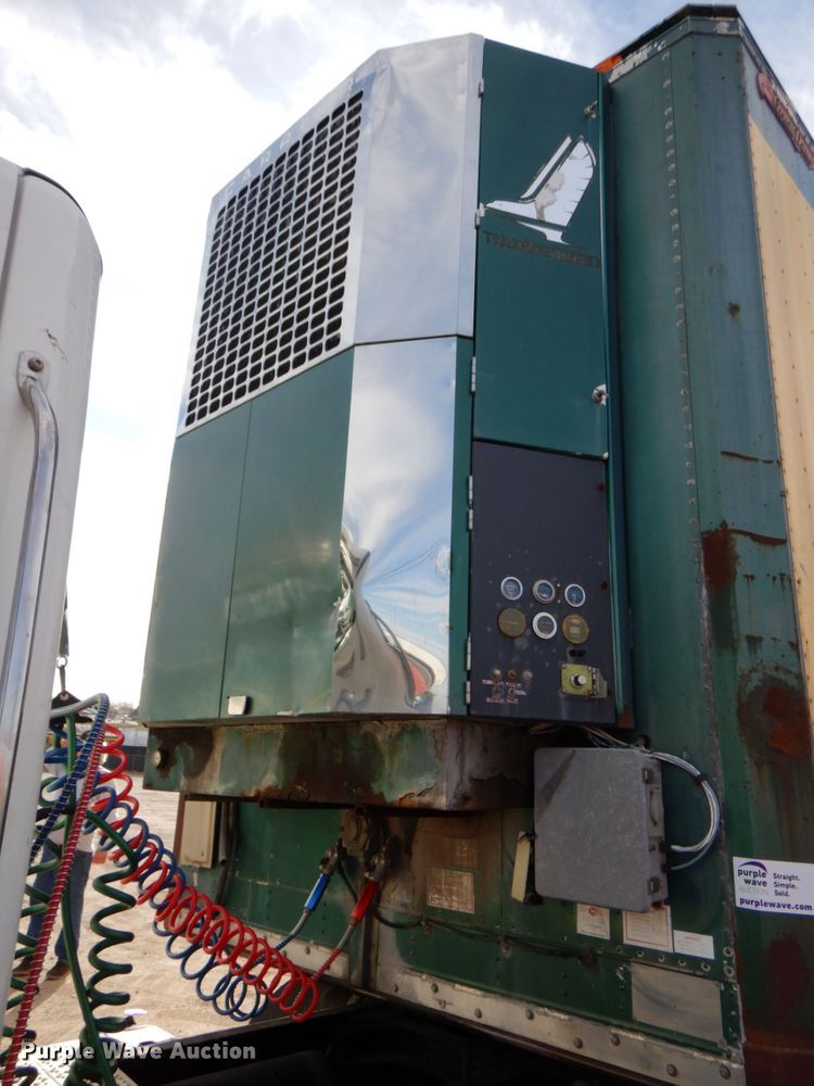 image for item DK8692 1991 Great Dane 7731TDSAR  refrigerated van trailer