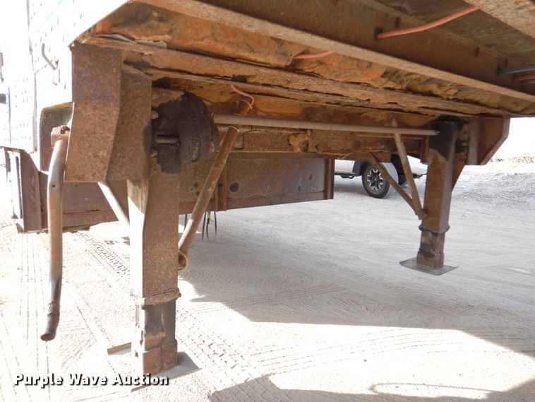 image for item DK8692 1991 Great Dane 7731TDSAR  refrigerated van trailer