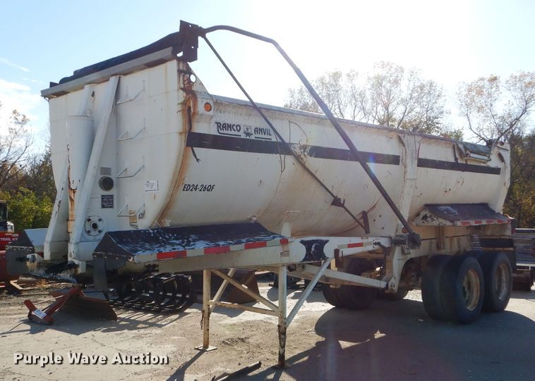 image for item DM0704 1998 Ranco ED24-26QF  end dump trailer