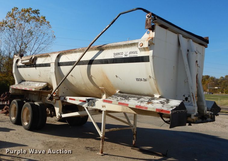 image for item DM0704 1998 Ranco ED24-26QF  end dump trailer