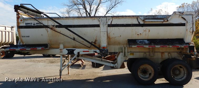 image for item DM0704 1998 Ranco ED24-26QF  end dump trailer