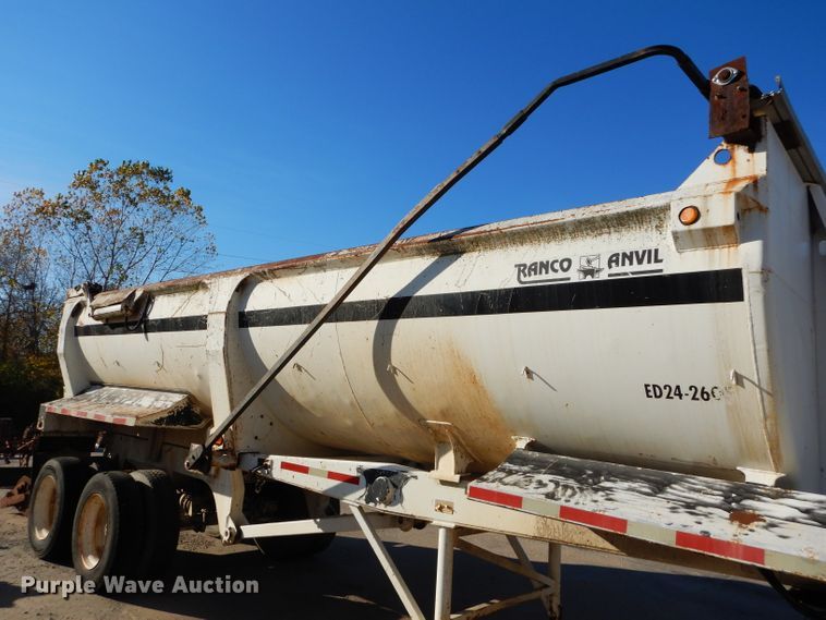 image for item DM0704 1998 Ranco ED24-26QF  end dump trailer