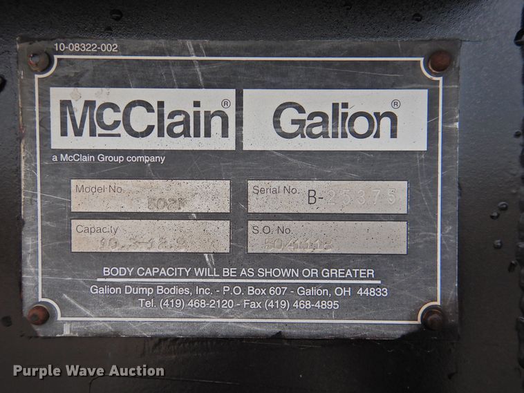 image for item DN0082 2004 Sterling Acterra  dump truck