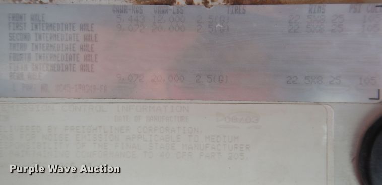 image for item DN0082 2004 Sterling Acterra  dump truck