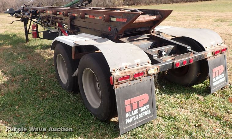 image for item DN2316 1995 Clement R0T3645ETBR-AI  roll-off container trailer