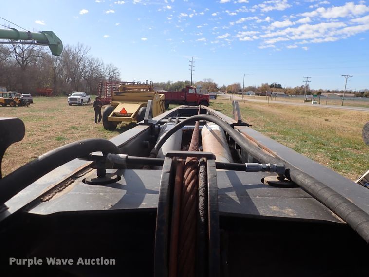 image for item DN2316 1995 Clement R0T3645ETBR-AI  roll-off container trailer