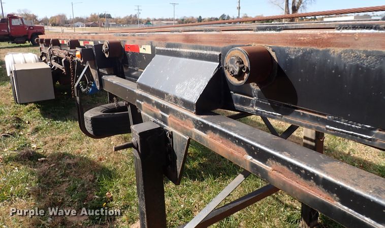 image for item DN2316 1995 Clement R0T3645ETBR-AI  roll-off container trailer