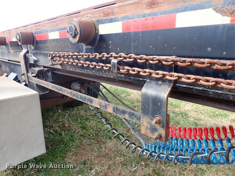 image for item DN2316 1995 Clement R0T3645ETBR-AI  roll-off container trailer