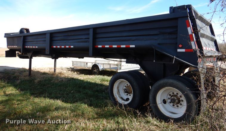 image for item DN2512 1994 Lufkin  end dump trailer