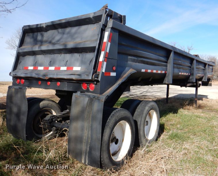 image for item DN2512 1994 Lufkin  end dump trailer