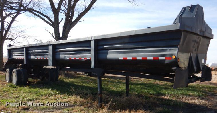 image for item DN2512 1994 Lufkin  end dump trailer