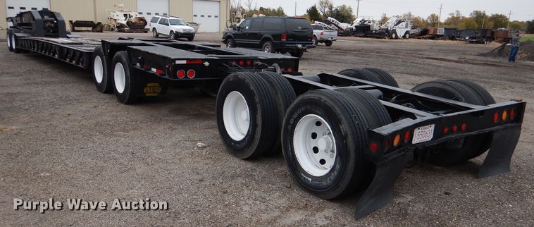 image for item DN5341 1989 Trail King TS100HG-572  lowboy equipment trailer