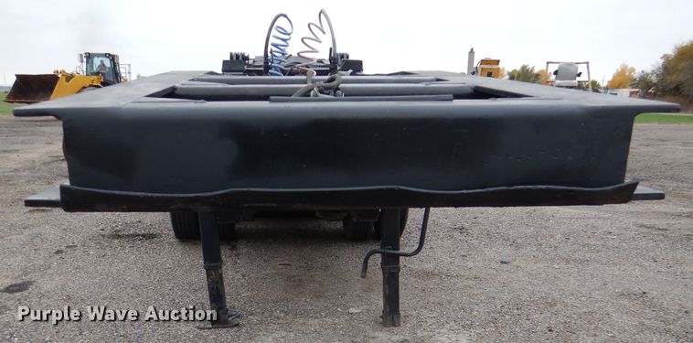 image for item DN5341 1989 Trail King TS100HG-572  lowboy equipment trailer