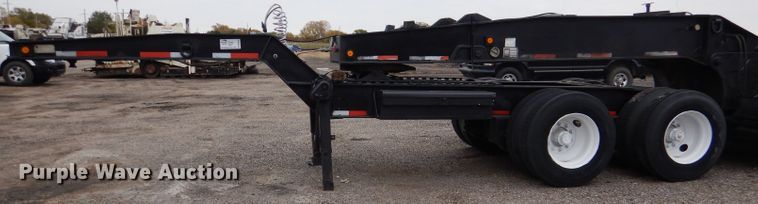 image for item DN5341 1989 Trail King TS100HG-572  lowboy equipment trailer