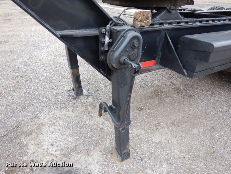 image for item DN5341 1989 Trail King TS100HG-572  lowboy equipment trailer