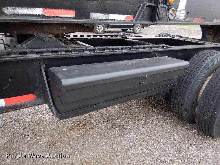 image for item DN5341 1989 Trail King TS100HG-572  lowboy equipment trailer