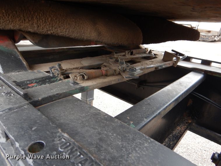 image for item DN5341 1989 Trail King TS100HG-572  lowboy equipment trailer