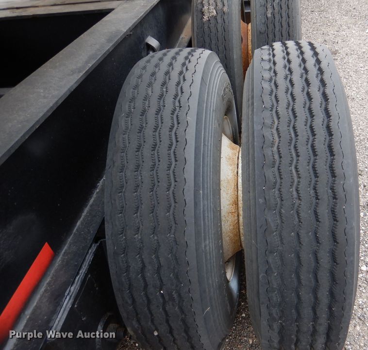 image for item DN5341 1989 Trail King TS100HG-572  lowboy equipment trailer