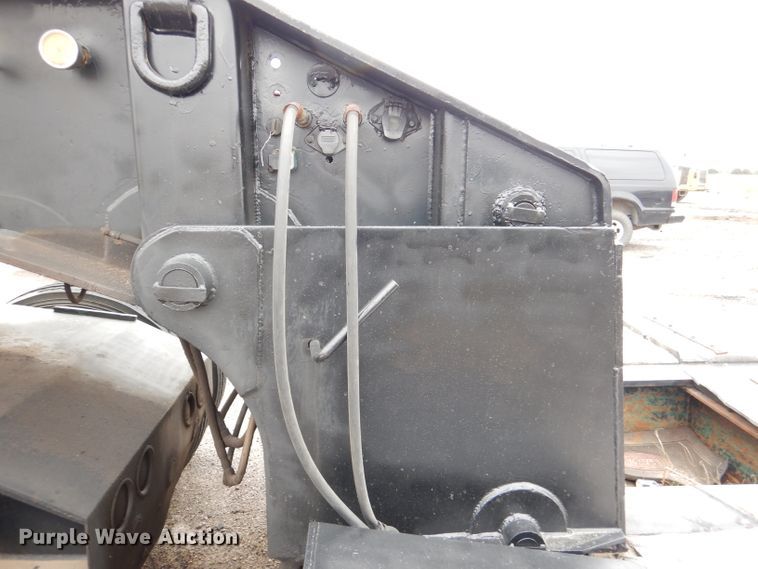 image for item DN5341 1989 Trail King TS100HG-572  lowboy equipment trailer