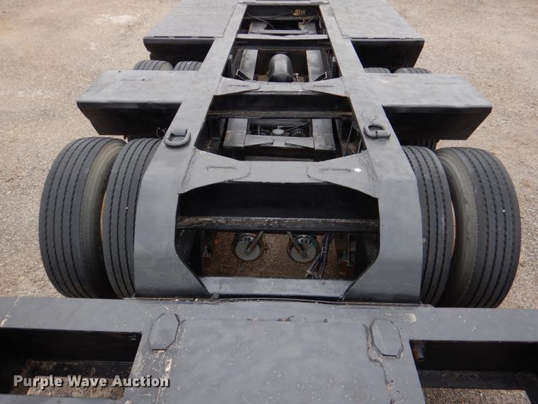 image for item DN5341 1989 Trail King TS100HG-572  lowboy equipment trailer