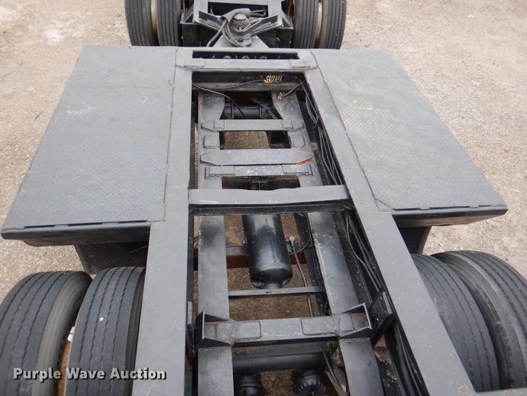 image for item DN5341 1989 Trail King TS100HG-572  lowboy equipment trailer