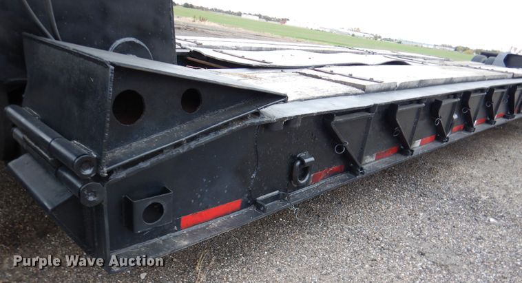 image for item DN5341 1989 Trail King TS100HG-572  lowboy equipment trailer