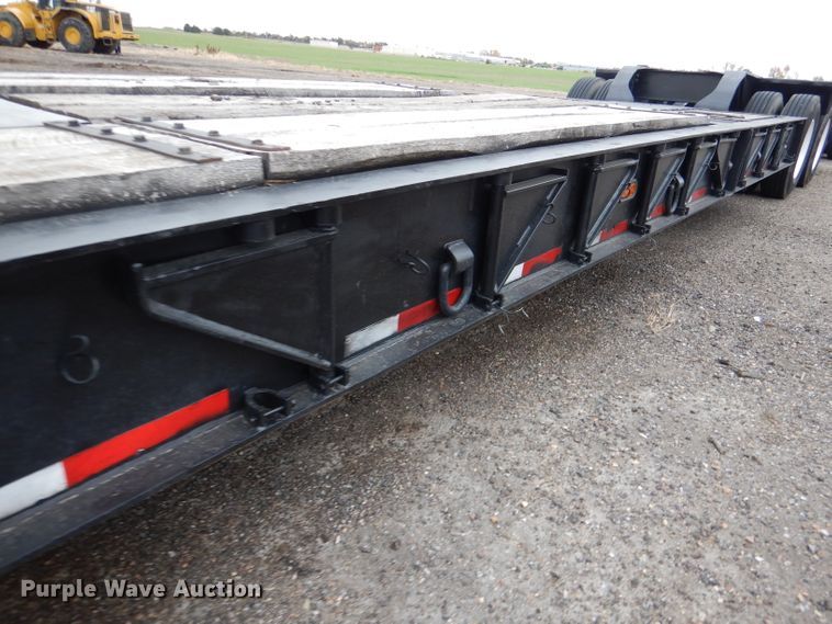 image for item DN5341 1989 Trail King TS100HG-572  lowboy equipment trailer
