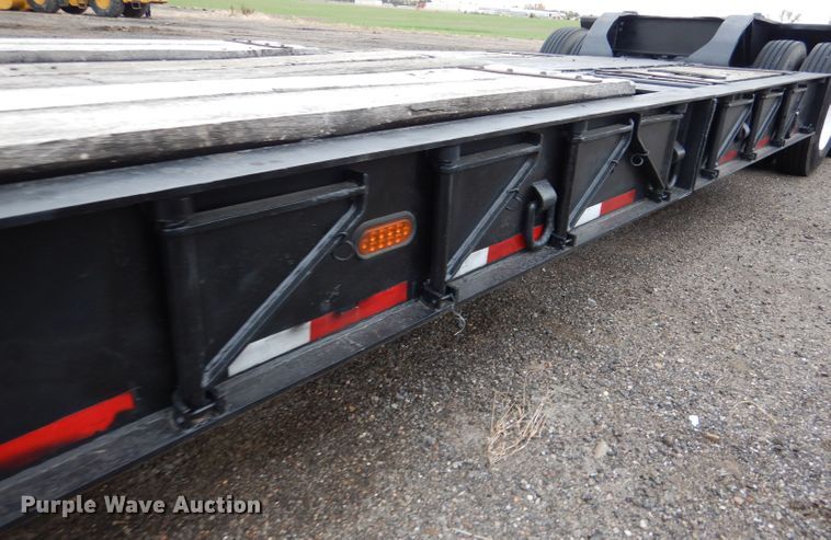 image for item DN5341 1989 Trail King TS100HG-572  lowboy equipment trailer